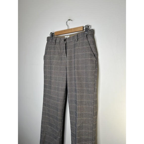 L.L. Bean Womens Classic Fit Black Pinstripes Pants Trousers Size 8 Petite - Picture 5 of 12